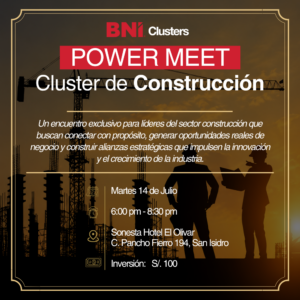 POWER MEET – Cluster de Construcción