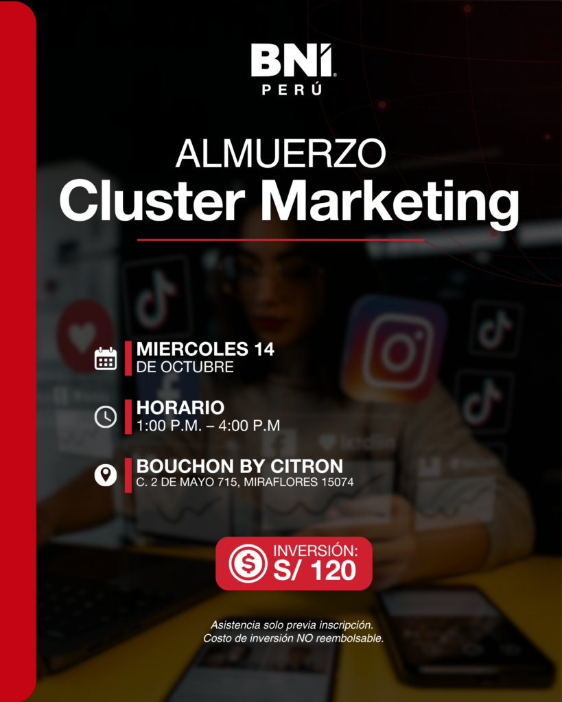 Flyer de CLUSTER MARKETING