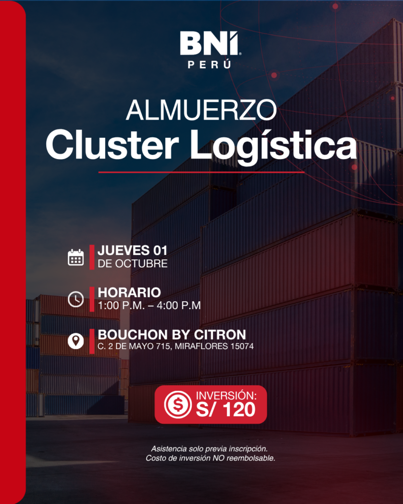 Flyer de CLUSTER LOGÍSTICO